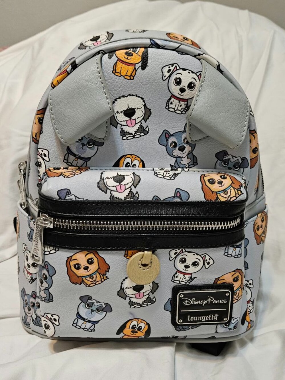 Loungefly Disney Parks Cute Dogs Chibi Mini Backpack - Floppy Ears